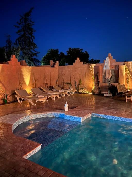 Villa Oasis De La Palmeraie Marrakesch Exterior foto